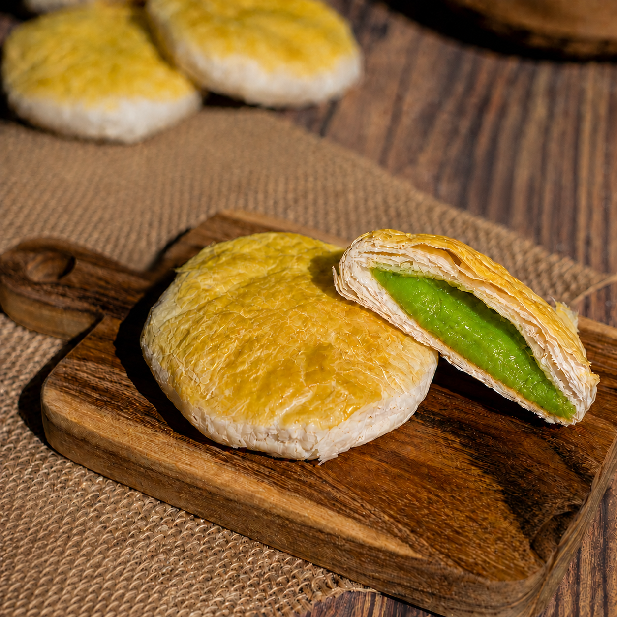 Delly Pandan Suncake